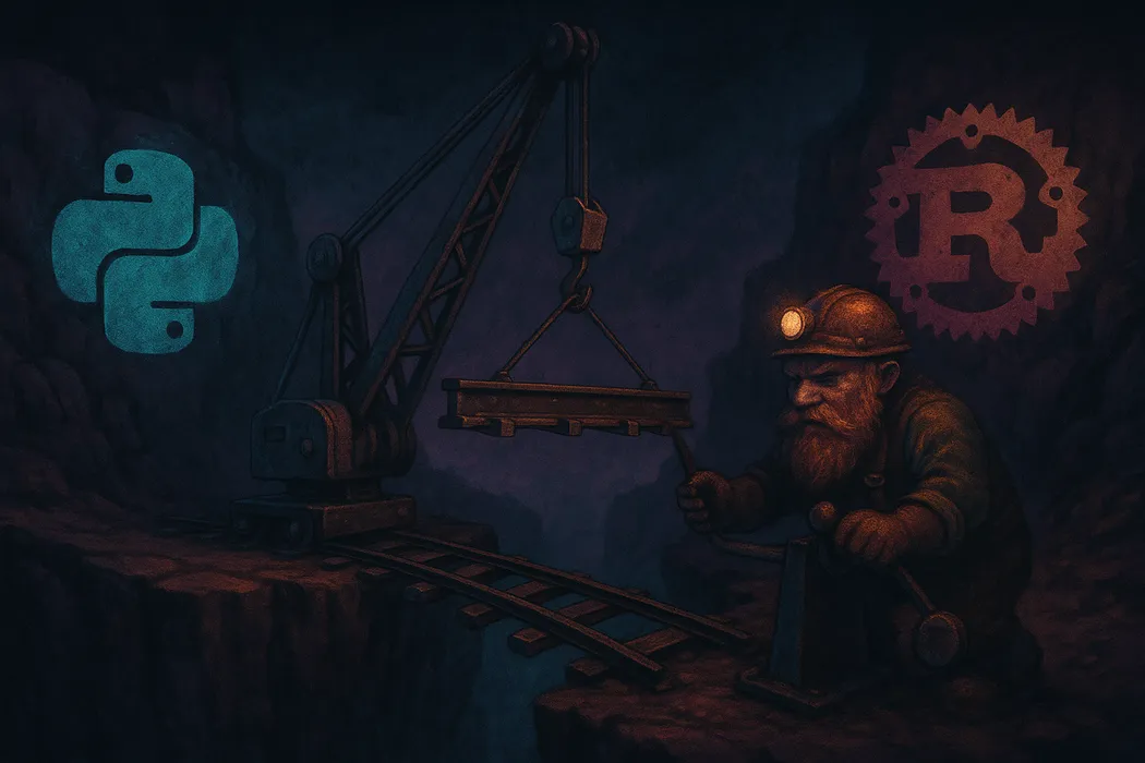 Cover for Bridging Python and Rust